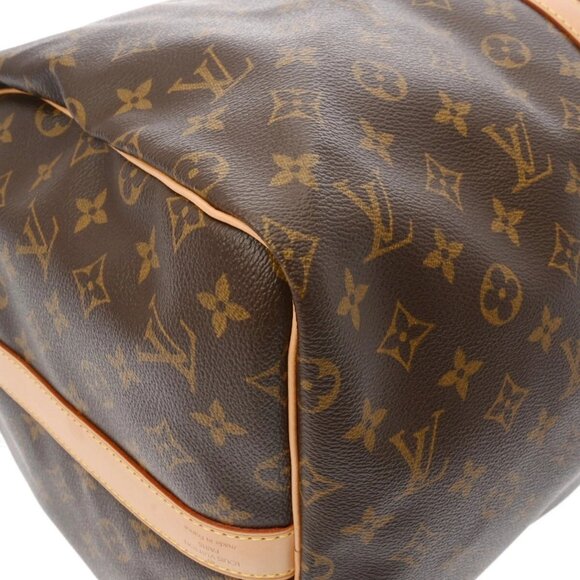LOUIS VUITTON Monogram Keepall Bandouliere 55 Brown - Picture 7 of 11